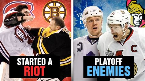 best rivalries in hockey